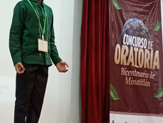 Realizan con éxito el primer concurso de oratoria ambiental