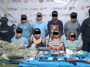 SSP detiene a 82 personas y rescata a 14 en Veracruz.