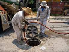 Gobierno Municipal fortalece la red de drenaje sanitario