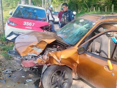 EDICIÓN 2441, EBRIO CONDUCTOR CHOCÓ DE FRENTE CON “CUATRO LETRAS”.