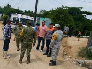 Coordina PC estrategias de atención y recuperación para comunidades de Isla afectadas por lluvias