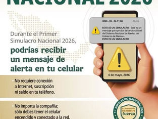 Convoca Ayuntamiento de Veracruz a participar en el Primer Simulacro Nacional 2026