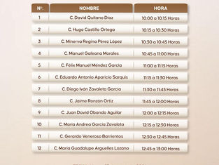 📌Este martes 13 de enero, la Comisión Permanente de Derechos Humanos y Atención a Grupos Vulnerables de la LXVII Legislatura, llevará a cabo las entrevistas a las y los aspirantes a la titularidad de