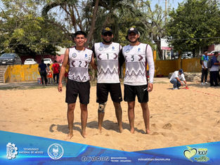 #OrgulloTecMina ¡𝗛𝗔𝗟𝗖𝗢𝗡𝗘𝗦 𝗗𝗘 𝗩𝗢𝗟𝗘𝗜𝗕𝗢𝗟 𝗗𝗘 𝗣𝗟𝗔𝗬𝗔 𝗩𝗔𝗥𝗢𝗡𝗜𝗟 𝗢𝗕𝗧𝗜𝗘𝗡𝗘𝗡 𝗣𝗔𝗦𝗘 𝗔𝗟 𝗘𝗩𝗘𝗡𝗧𝗢 𝗗𝗘𝗣𝗢𝗥𝗧𝗜𝗩𝗢 𝗡𝗔𝗖𝗜𝗢𝗡𝗔𝗟!🏐🏆💙