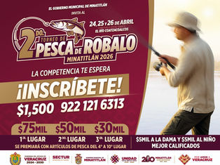 EDICIÓN 2443 El 2do Torneo del robalo llega a Minatitlán.