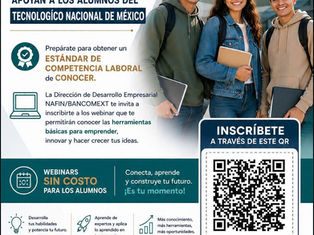 ¡ATENCIÓN, ESTUDIANTES!¿Te interesa fortalecer tus conocimientos y adquirir nuevas herramientas para tu desarrollo profesional?