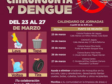 Jornada de eliminación de criaderos y lucha contra el chikungunya y dengue en Minatitlán