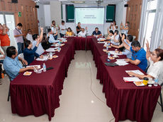 Gobierno de Minatitlán celebra sesión en avances de obras públicasMinatitlán, Veracruz. 14 de abril de 2026