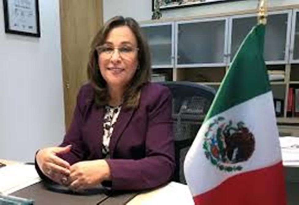 GOBERNADORA DE VERACRUZ ROCÍO NAHLE  GARCÍA. 