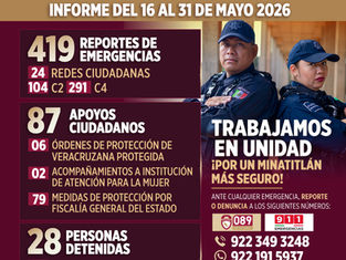 Resultados óptimos en seguridad en Minatitlán