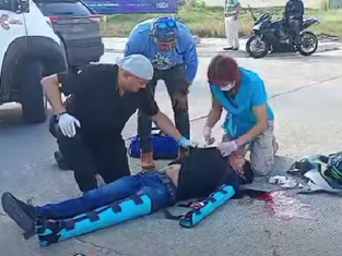 EDICIÓN 2466, EMBISTIÓ A UN MOTOCICLISTA ENEL MALECÓN DE COATZACOALCOS
