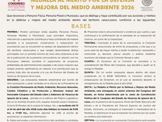 Presentamos la convocatoria para la Medalla al Mérito por la Defensa y Mejora del Medio Ambiente 2026