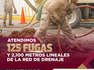 100 Días | Avances en la rehabilitación del sistema hidráulico integral