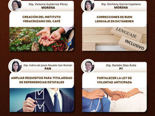 Conoce las propuestas presentadas en la Primera Sesión Ordinaria de la LXVII Legislatura.👇