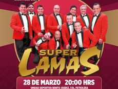 ¡La Feria del Petróleo 2026 vibrará con Super Lamas!