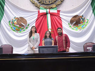 Elige Congreso la Mesa Directiva para el tercer año de labores.