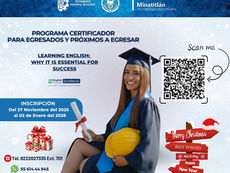 🎅🎄 ¿Ya pusiste en tu carta a Santa el Programa de Inglés del TecNM Minatitlán para acercarte a tu titulación? 🎓📘