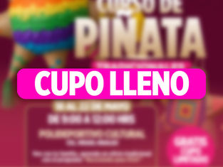 ¡CUPO LLENO!