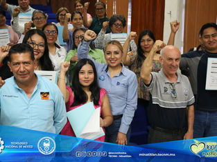 #ElTecMinaInforma #OrgullosamenteTecMina #HumanismoParaLaJusticiaSocial𝗘𝗦𝗧𝗨𝗗𝗜𝗔𝗡𝗧𝗘𝗦 𝗬 𝗗𝗢𝗖𝗘𝗡𝗧𝗘𝗦 𝗗𝗘𝗟 𝗧𝗘𝗖𝗡𝗢𝗟Ó𝗚𝗜𝗖𝗢 𝗗𝗘 𝗠𝗜𝗡𝗔𝗧𝗜𝗧𝗟Á𝗡 𝗢𝗕𝗧𝗜𝗘𝗡𝗘𝗡 𝗖𝗘𝗥𝗧𝗜𝗙𝗜