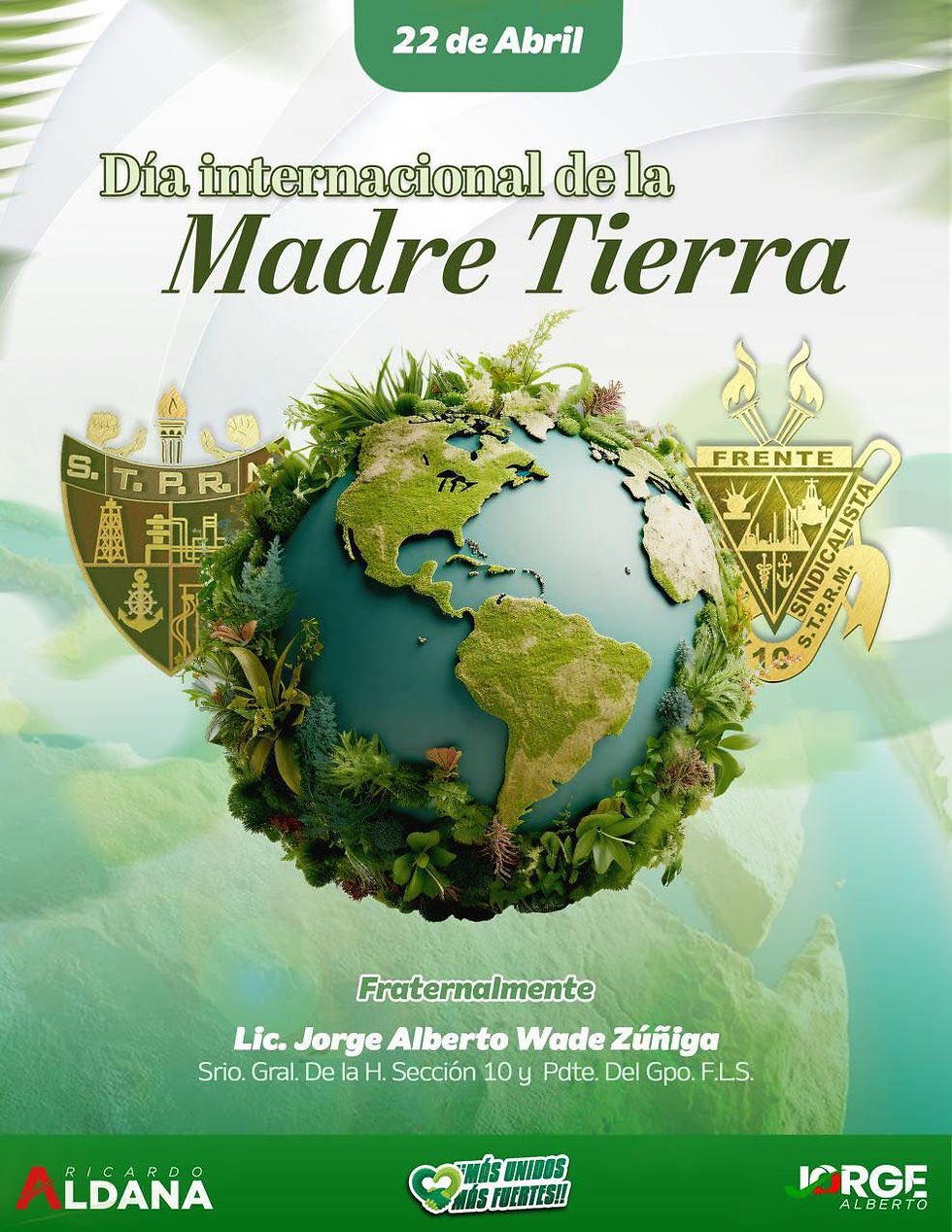 Hoy, en el Día Internacional de la Madre Tierra,