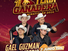 🎶 Gael Guzmán y su Imperio llegan a la Feria Ganadera Minatitlán 2026