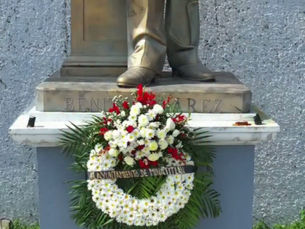 Gobierno de Minatitlán honra el legado de Benito Juárez en su 154 aniversario luctuoso#UnidadPorElBienDeTodos #Minatitlán