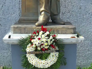 Gobierno de Minatitlán honra el legado de Benito Juárez en su 154 aniversario luctuoso#UnidadPorElBienDeTodos #Minatitlán