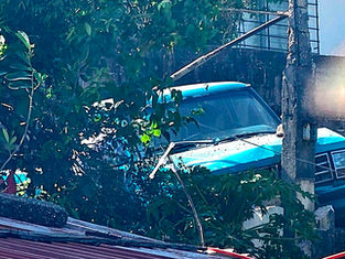 EDICIÓN 2440, VEHÍCULO SE SALIÓ DEL CAMINO Y TERMINÓ CONTRA UNA “MUFA”