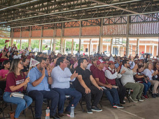 Hoy acompañamos al Mtro. Guillermo Reyes Espronceda y a la Dip. Naomi Santos en la Asamblea Informativa en Defensa de la Transformación y la Soberanía Nacional