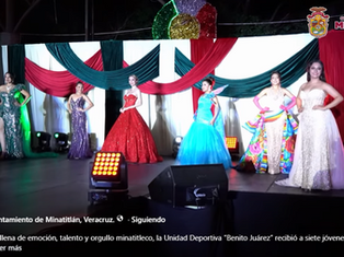 VIDEO:Certamen Señorita Independencia Minatitlán 2026.