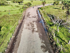 Cumple Rocío Nahle y arranca rehabilitación del camino Salinas–Los Cántaros.