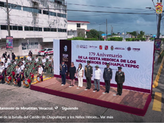 VIDEO: Conmemoración de la batalla del Castillo de Chapultepec y los Niños Héroes
