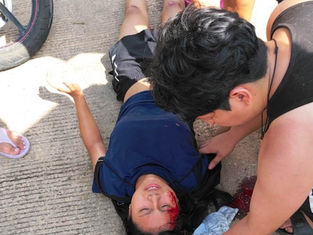 EDICIÓN 2450, DERRAPÓ CON SU CORCEL DE ACERO Y SE ABRIÓ UNA ALCANCÍA EN LA “CHOYA”