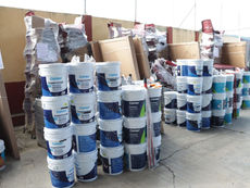 Entrega SEV mobiliario y pintura a escuelas de la zona norte y centro.