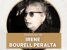 Hoy recordamos el nacimiento de Irene Bourell Peralta, primera mujer elegida como diputada local en Veracruz.