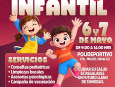 Llega la Feria de Salud Infantil en Minatitlán 🧸🌟🩺