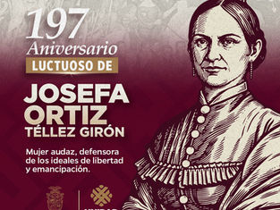 2 de marzo | Aniversario Luctuoso de Josefa Ortiz Téllez Girón