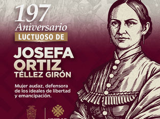 2 de marzo | Aniversario Luctuoso de Josefa Ortiz Téllez Girón