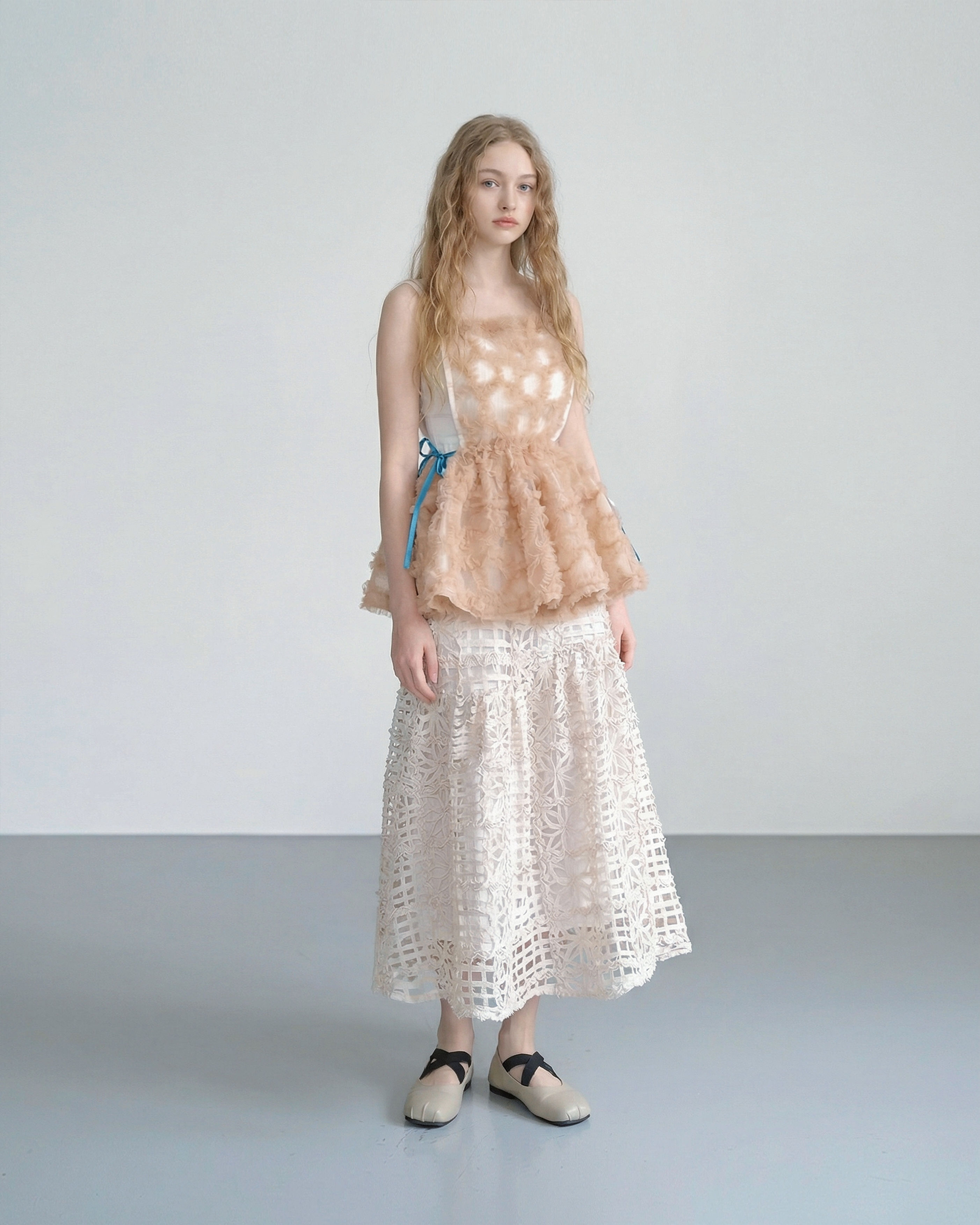 Coral Bubble Aura Top