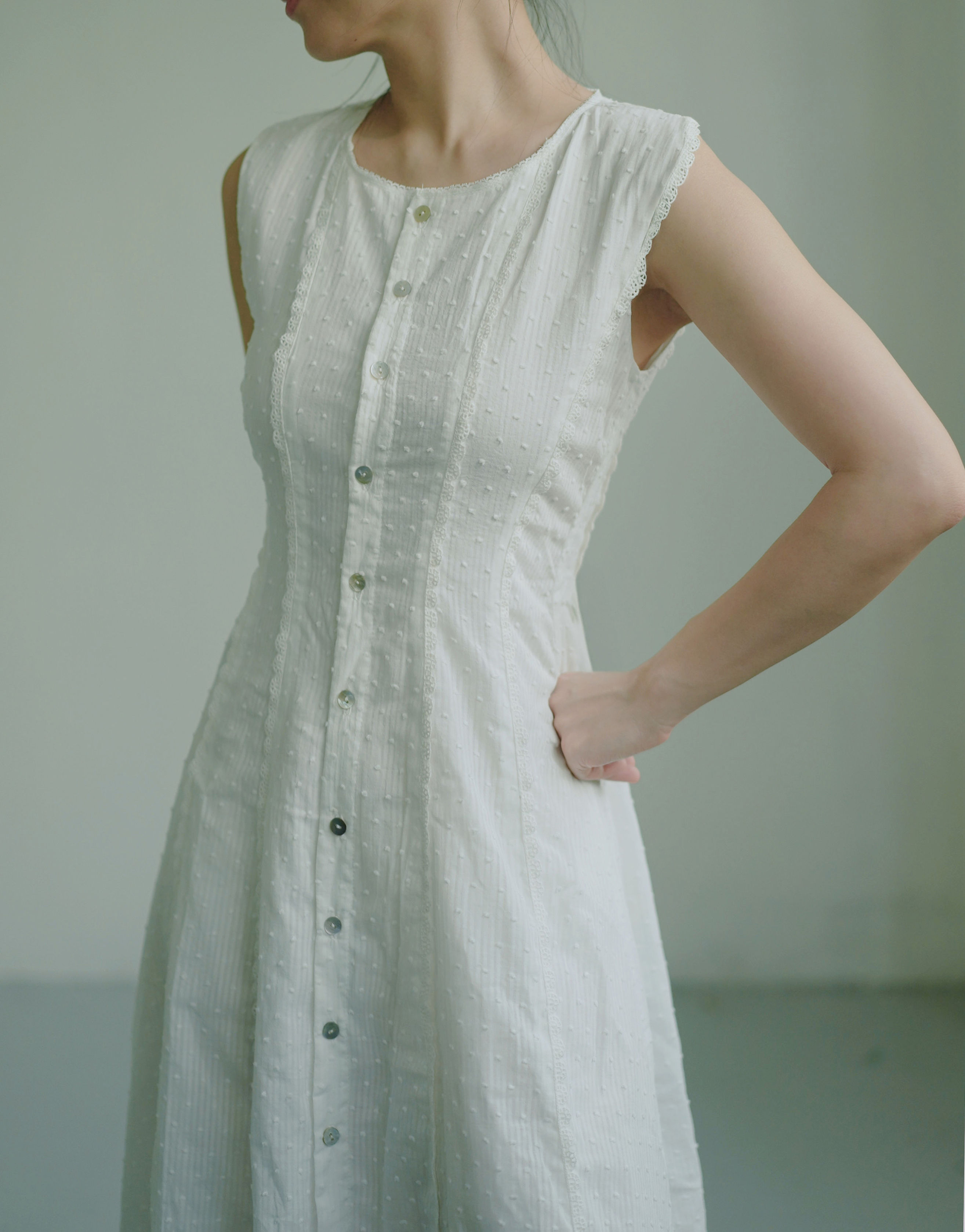 La Rive Gauche Cotton Dress