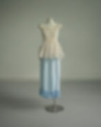 Aura Organza Top // Cream White