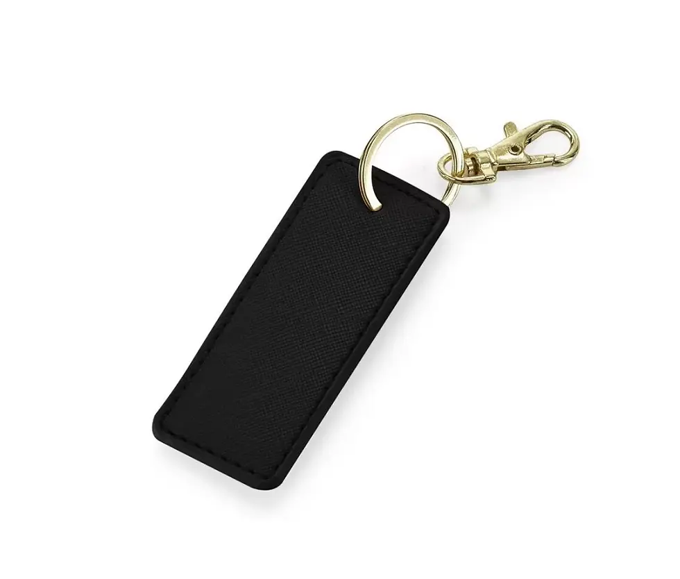 Miniature : Porte-clé simili cuir rectangle