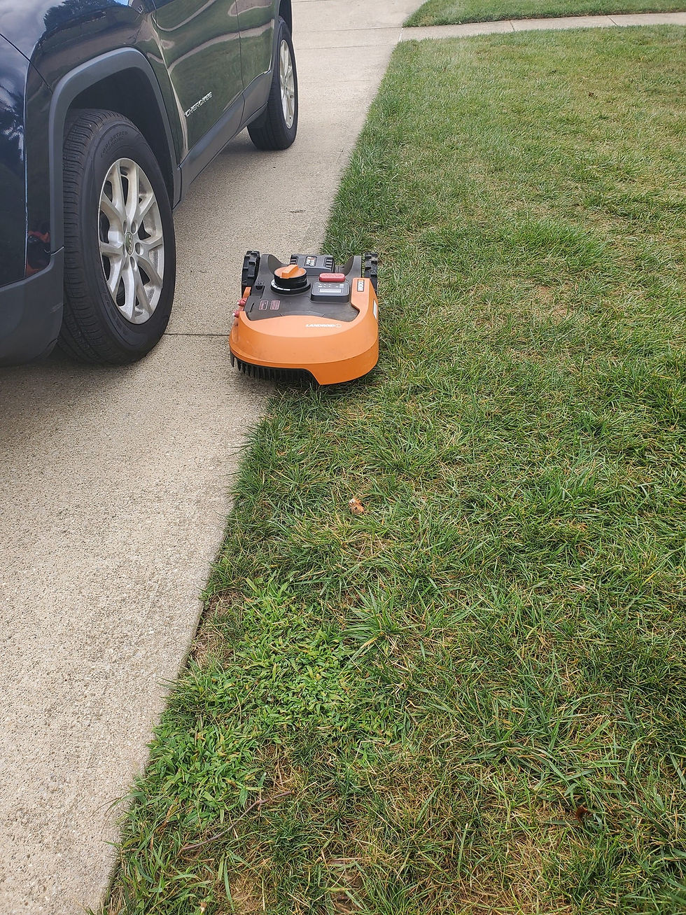 Thumbnail: Worx Landroid traveling on boundary wire