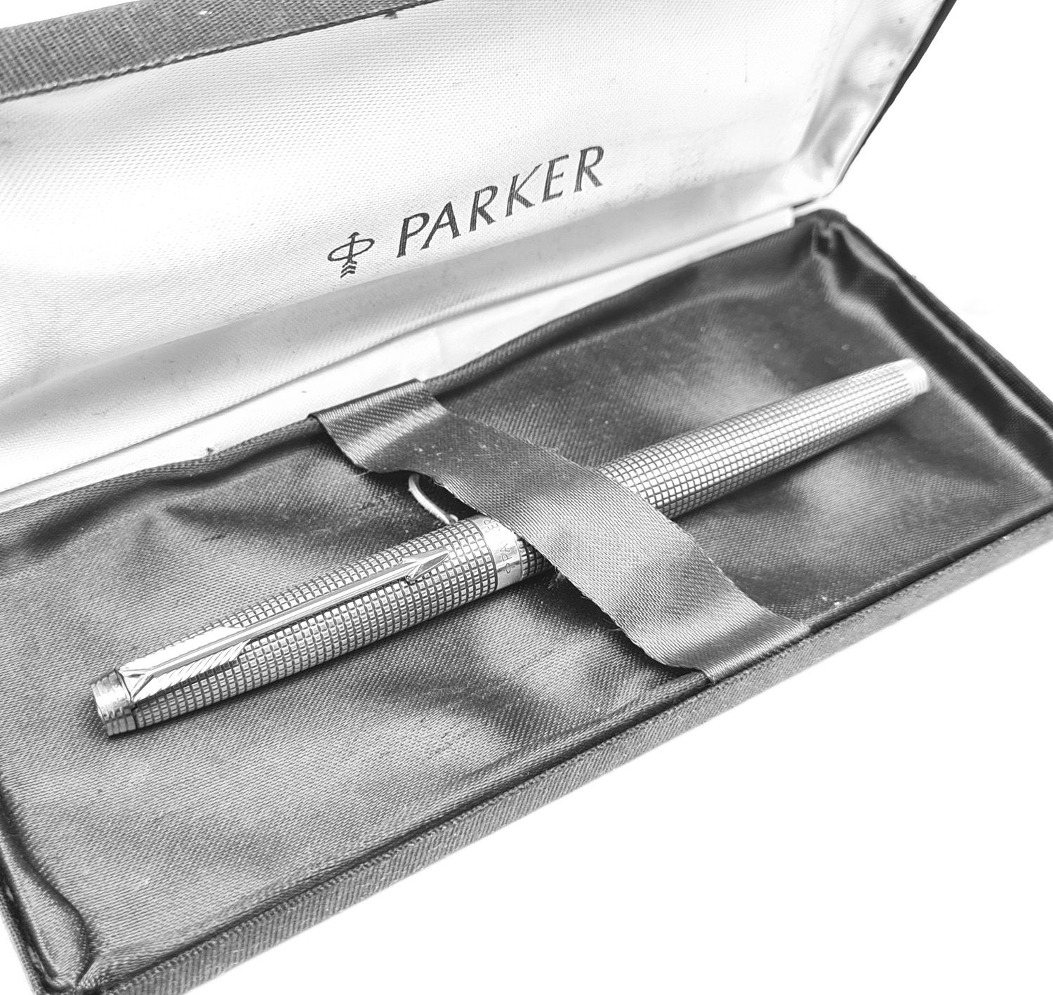 pióro PARKER 75 CISELÉ, STERLING SILVER (pr. 925), USA ca. 1969