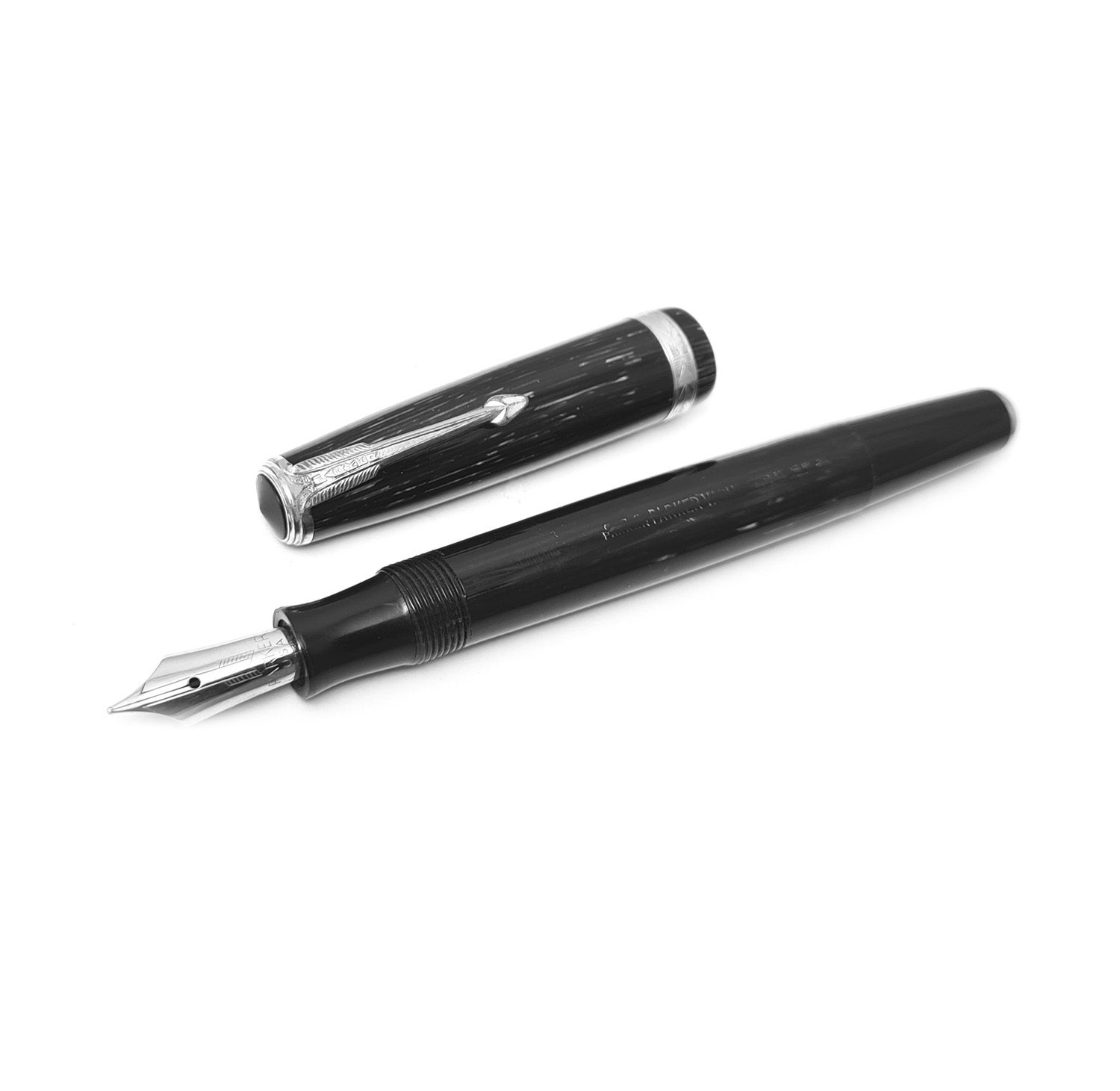 pióro PARKER VACUMATIC SHADOWAVE RED, DEBUTANTE, USA 1938
