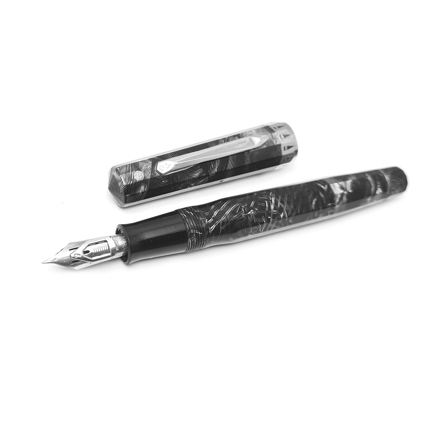 pióro WAHL EVERSHARP DORIC AIRLINER, GREY SHELL, ADJUSTABLE NIB, USA ca. 1936