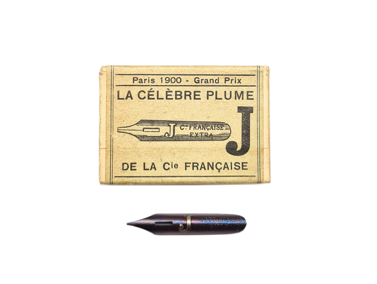 (859c) stalówka ostra Cie FRANCAISE - LA CELEBRE PLUME J EXTRA