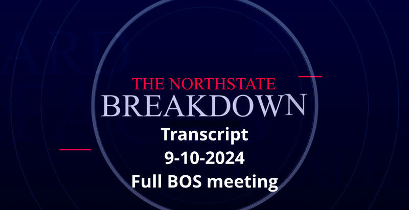 Transcript - Full Board of Supervisors meeting 9-10-2024