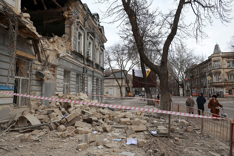 Russian drones hit apartment buildings in Ukraine's Odesa port