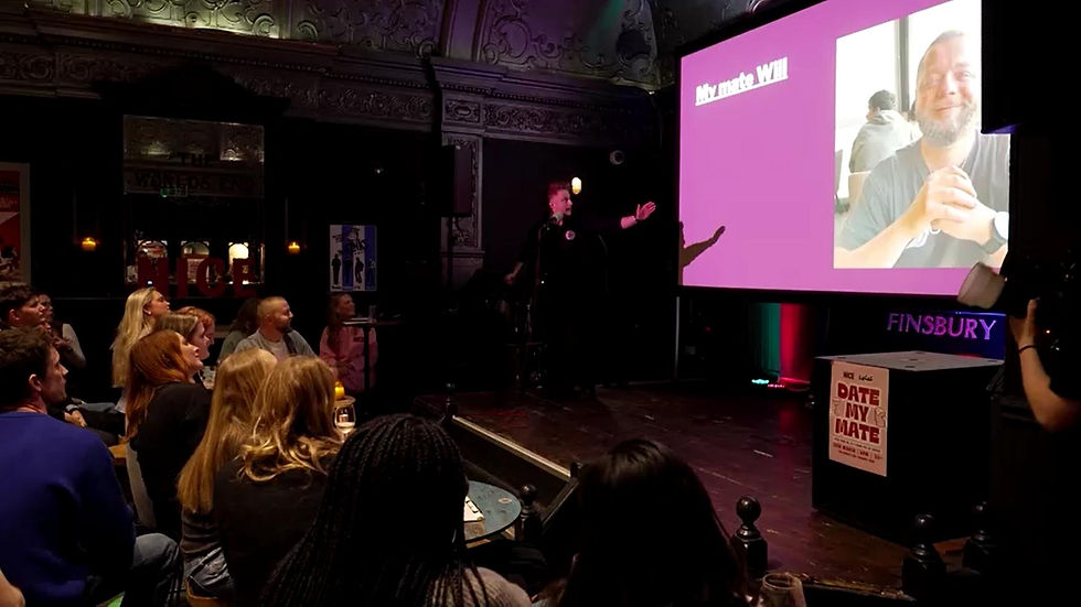 In London's pubs, love gets a PowerPoint makeover